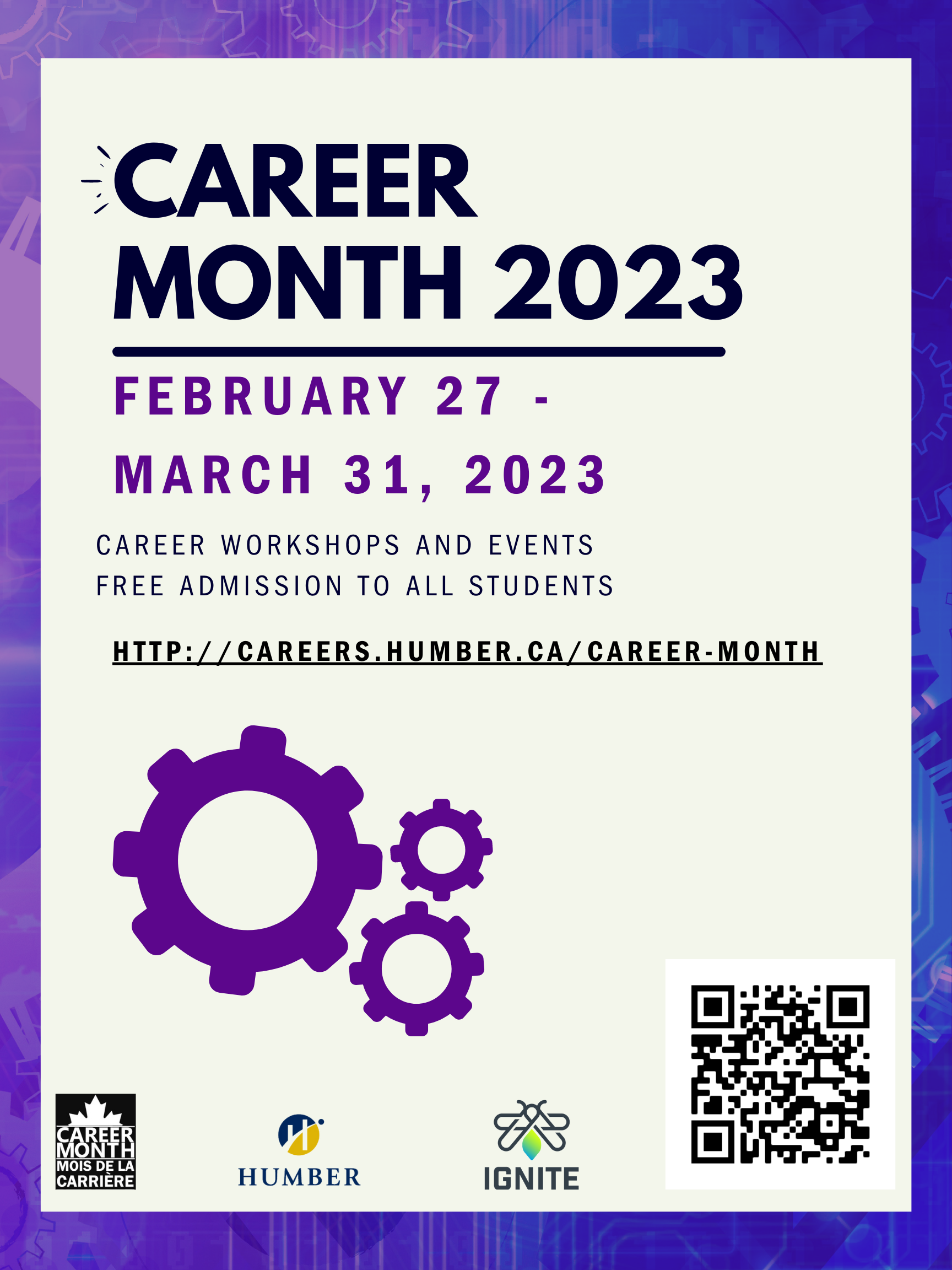 Career Month March 2023 Humber Communiqué